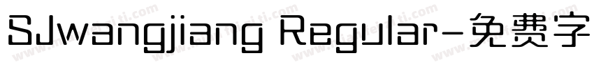SJwangjiang Regular字体转换
